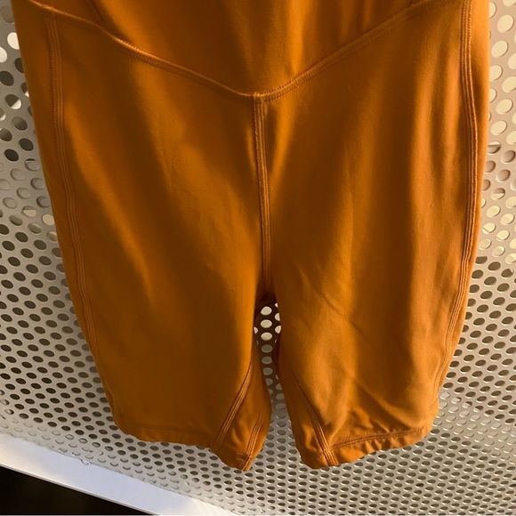 Lululemon Align Bodysuit/Onesie 8” Size 4 in Autumn Orange GUC - Picture 4 of 12